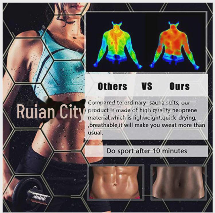 Women's Fitness Corset: European Size Yoga & Running Sweat Suit for Body Shaping and Abdomen Support.