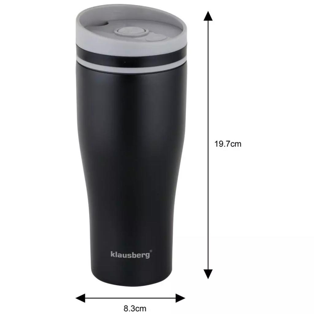 THERMAL MUG 380ml CLICK CLACK KLAUSBERG KB-7617