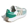 Adidas Originals Retropy E5 Synthetic Leather Comfortable Versatile Low-Top Lifestyle Casual Shoes Unisex Casual Shoes Off-White Green IH3401
