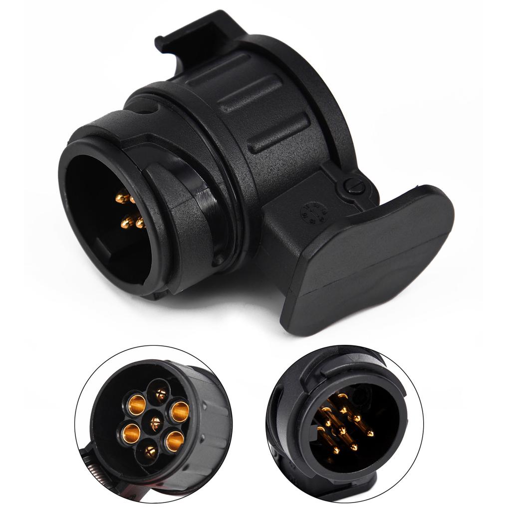 Conversor de Reboque Padrão Europeu 13 Pinos para 7 Pinos para Conexão Confiável