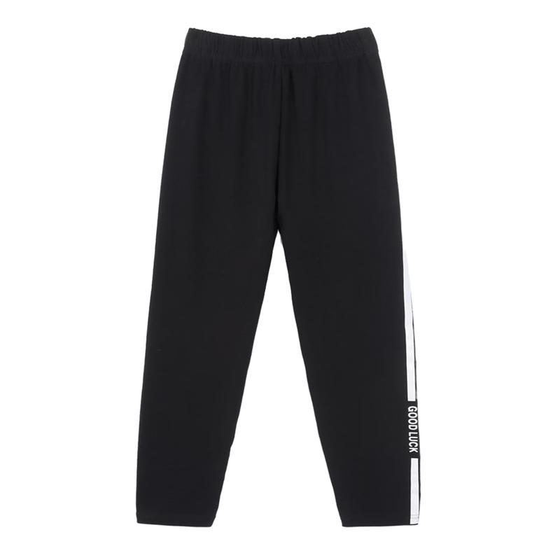 LUSON Chen Dazhu Girls  Stretchy Leggings 130 чёрный