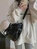 Trendy 2025 Women's Korean Casual Tote Bag - Large Capacity Hand-Held Travel Messenger Bag.