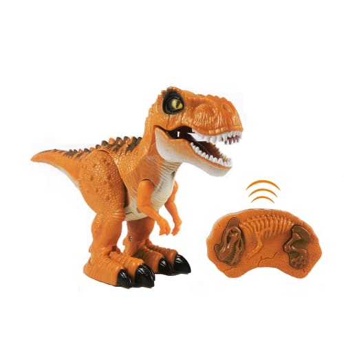 ROBOT PLAZA RC Dinosaur Toy, Roaring, Walking (Forward Only), Tyrannosaurus Rex, Perfect for Kids, Birthday Gift