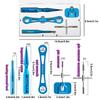 Aluminum Alloy Fishing Reel Bearing Pin Remover  Fishing Gear Maintenance
