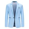 Chaqueta de traje casual para hombre estilo coreano sin plancha