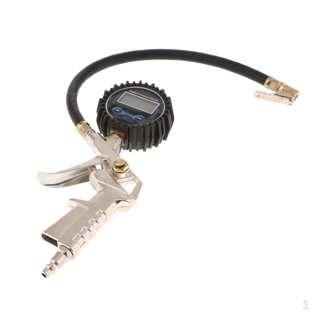 

LCD Digital Tire Tyre Inflation Inflating Pump with Pressure