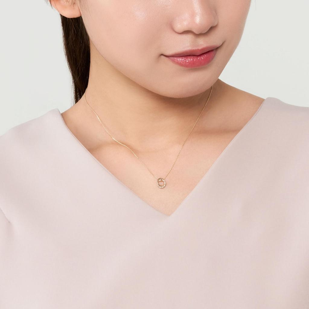 Vendome Aoyama K10 Yellow Gold Necklace Pair Necklace AJVN149240DI [Official] (Women's)