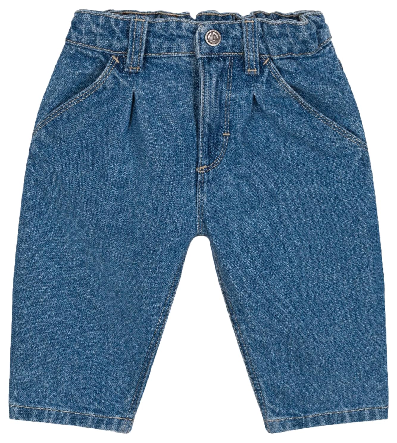 

Джинсовые брюки A09JO Голубые, 18 месяцев, 81 см [Petit Bateau] светло-синий