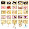 New Vintage Golden Charm Eyes Flowers Cat Sunflower Moon Italian Charm Links Fit 9MM Stainless Steel Bracelet DIY Making Jewelry