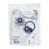 Takagi Textile Panami Craft Kit Cotton Fabric Tsumami Zaiku Navy Bag Charm Hair Tie LH-437