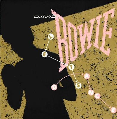 7-tums Skiva DAVID BOWIE - Let's Dance EA152 EMI America 1983 UK Rock Begagnad