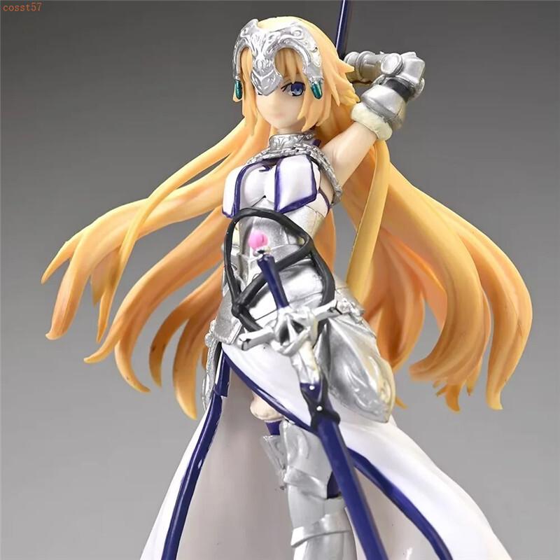 Anime Fate/Grand Order Ruler Joan of Arc Figure Doll Standing Statue Boxed Gift