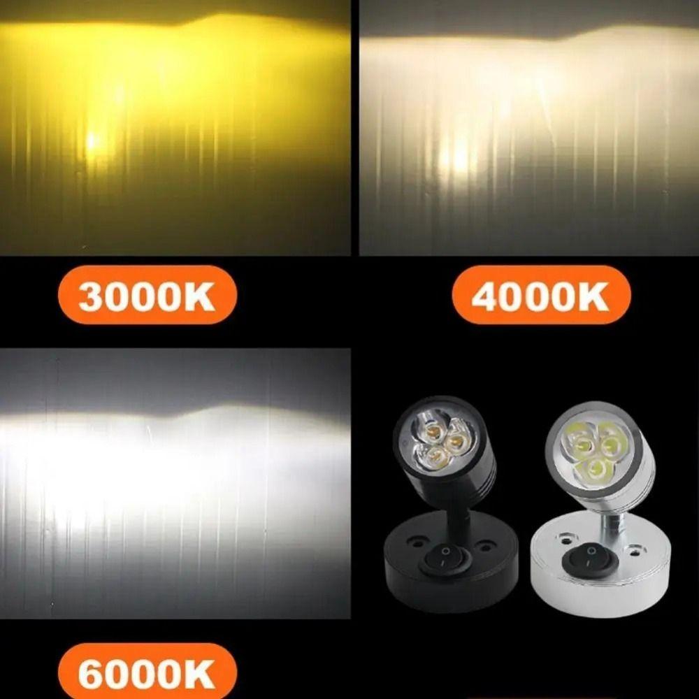 Touch Switch RV LED Light Wall Mounted Wall Lighting Modern 12 Volt Spotlight  Ships