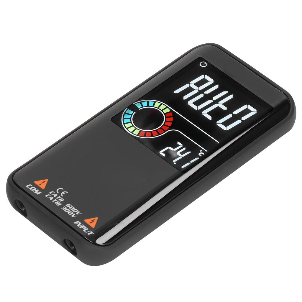 Rechargeable Digital Multimeter Auto Ranging High Accuracy AC DC Voltage Meter with Color LCD Screen