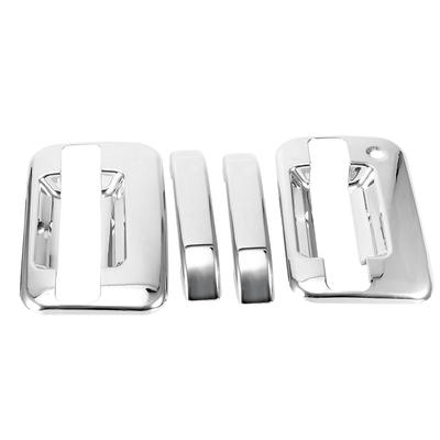 2 Set Car Electroplate Door Handle Cover Trim Accessory Fits for Mark LT 2005 2008