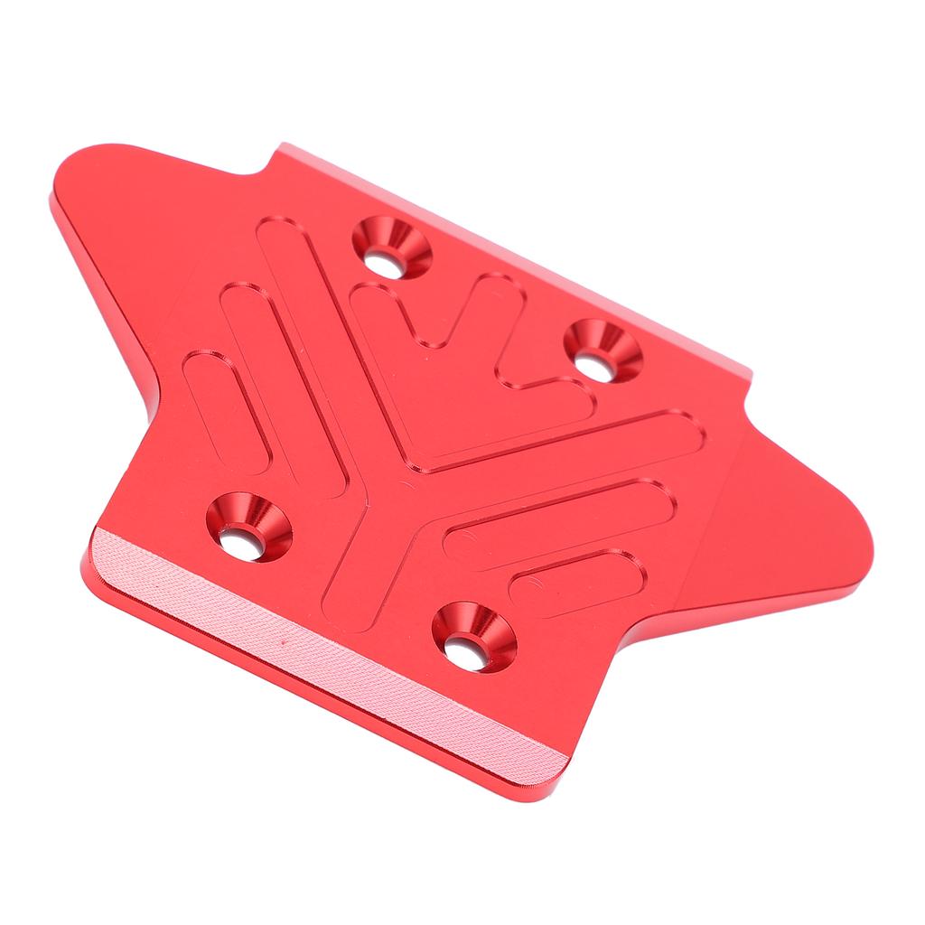 Aluminum Alloy Rear Plate Protective Cover for ARRMA KRATON 6S 18 Remote Control Car Rouge