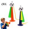 Outdoor Cheering Horn 2Pcs Soccer Horn, 3 Tone Sports Fan Noise Maker, Kids Toy Handheld Football Stadium Trumpet for Game Day, Party Accessory