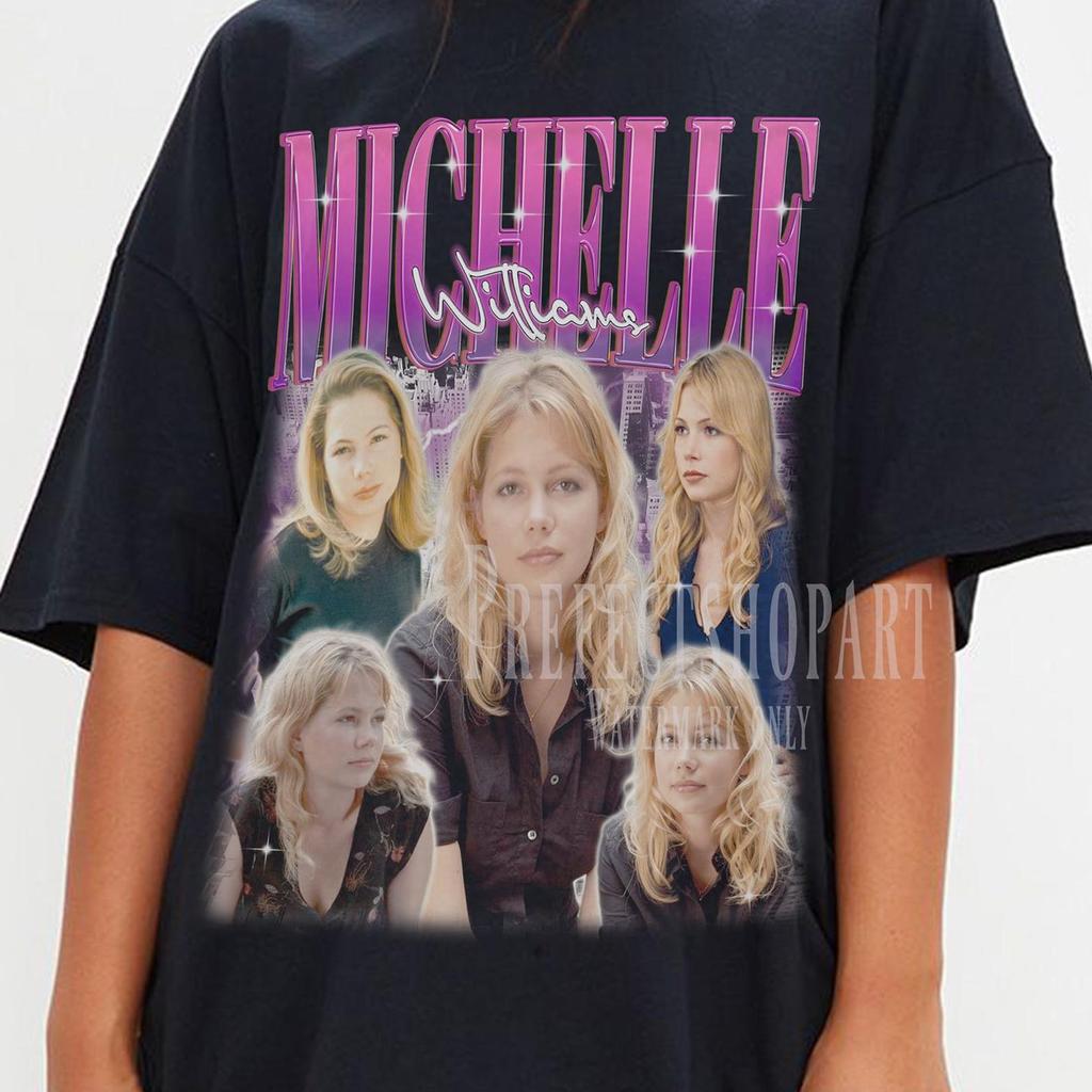 MICHELLE WILLIAMS Vintage, Michelle Williams Homage Retro, Michelle Williams Tees, Michelle Williams 90s Sweater Michelle Williams Merch