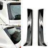 1 par de alerón lateral de ventana trasera negro brillante, cubierta embellecedora de ala lateral para VW Tiguan MK2 2017-2021