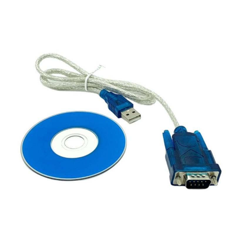 USB to RS232 Serial Port Cable, Nine-Pin DB9 Printer Connection, Compatible with Windows 10.