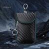 Faraday Key Holder Portable Bag Car Storage Organizer Wear Resistant Anti-Theft Signal Blocking RFID Fob Protector Pouch