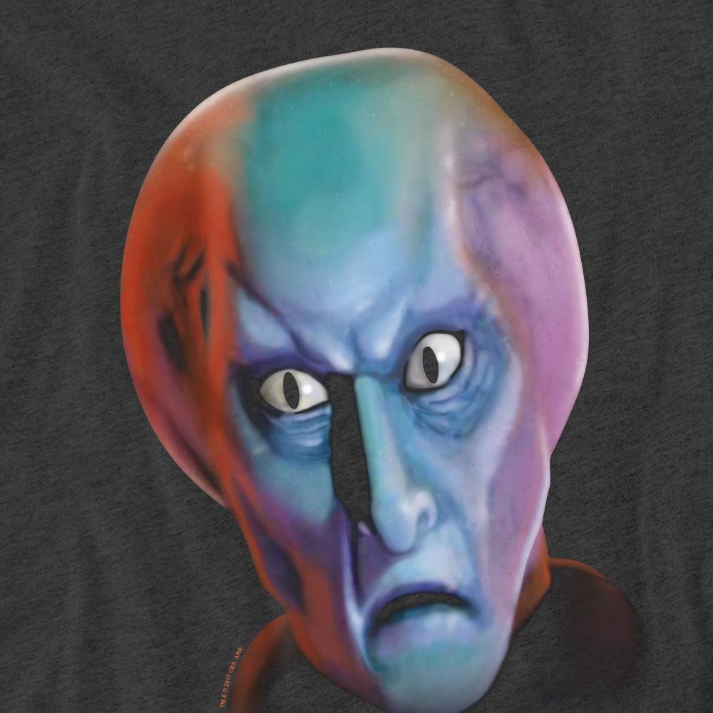 STAR TREK Unisex Adult Balok Head T-Shirt