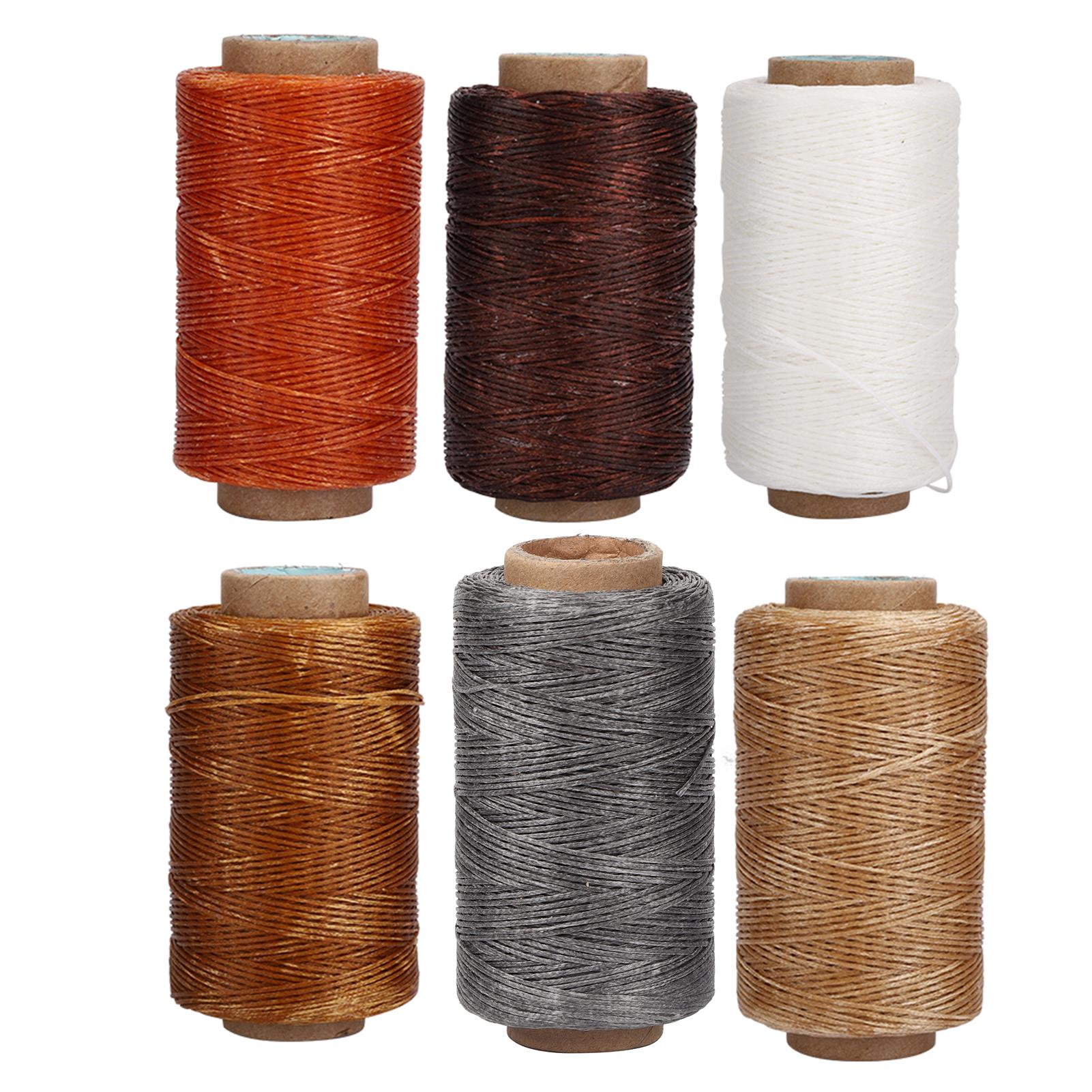 

150D 820,2 фута вощеная нить ручной работы плоский швейный шнур аксессуары для рукоделия из кожи