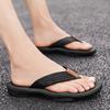 Fashion High Quality Brand Fashion Men Flip Flops Summer Beach Flip Flops Men Casual Breathable Thicken Beach Men Slippers Outdoor