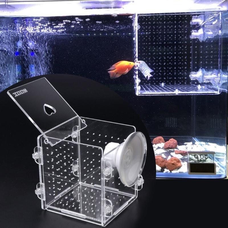 Breeding for Tank for Aquarium Fish Fry Isolation Box Hatchery Boxes Clear Acryl
