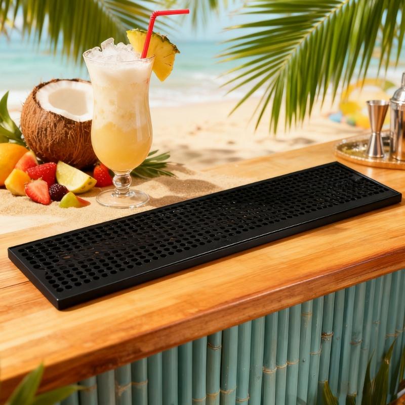 Placă de scurgere pentru pahare de ceai Metal Turn de bere Tavă de picurare metalică oțeluri Tavă de picurare pentru bere Placă tip scurgere pentru restaurant, bucătărie