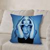 Sänger B-Britney S-Spears-ES Kissenbezug Wohnzimmer Sofakissenbezug Schlafzimmer Zimmer Bettkissenbezug Heimdekoration
