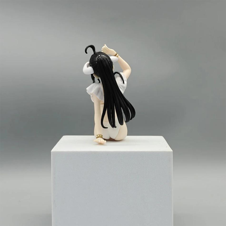 Overlord Albedo Bunny Girl Anime Figur Nudelstopper Albedo Badeanzug Actionfigur Erwachsener Sexy Sammlerstück Modell Puppe Spielzeug