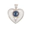 Lapis Lazuli Gemstone 925 Sterling Silver Jewelry Pendant For Engagement Gift CP-15-35