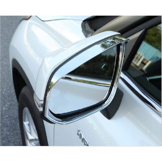 Fit For   Toyota Sienna Chrome Side Mirror Rain Eyebrow Cover Trim