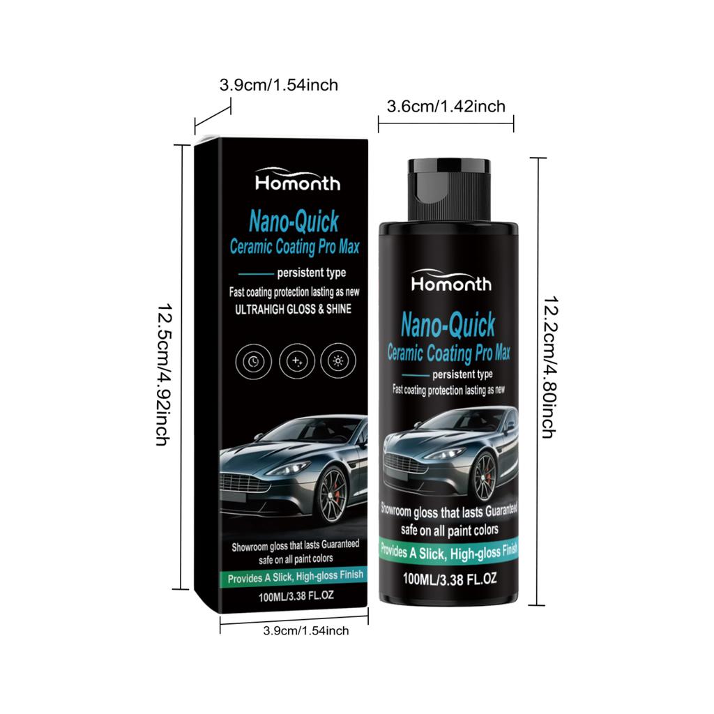 Hikmarion automotive nano coating agent ceramic coating car paint waterproof protective mirror brightening coating agent