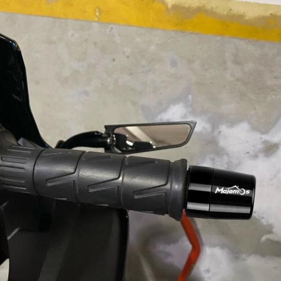 Handle Bar Ends Grips Plugs Caps For KAWASAKI Ninja ZX6R ZX4R ZX10R ZX10RR ZX14R