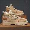 Trendy Men's Winter Warm Snow Boots Fleece Lined Comfortable Anti Slip High Top Versatile Casual Outdoor Retro Workwear Shoes