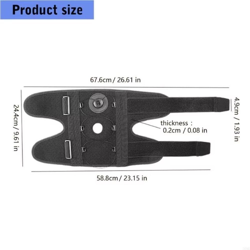 Elastic Knob Knee Pad Adjustable Knee Brace Support Sports Protection Sports Knee Brace Men