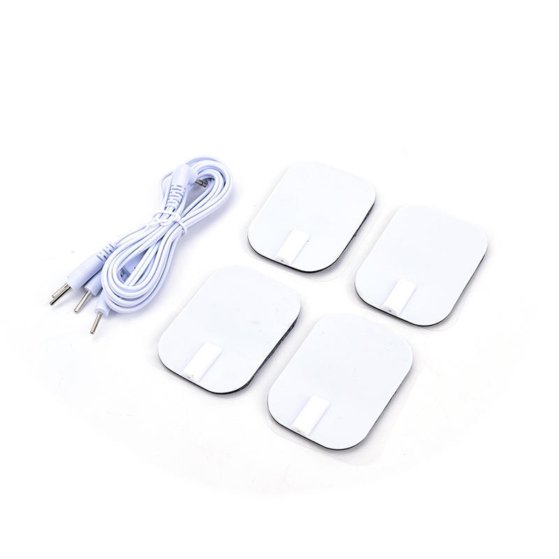 

Соединение 2,5 мм с 4 заплатами для кабеля проводов электрода для массажера десятков белый