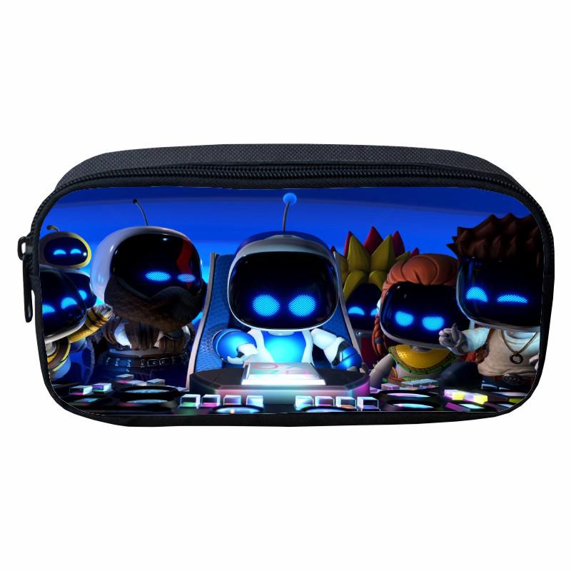 ASTRO BOT Robot Pencil Case: Cartoon Storage Box for Children's School Stationery