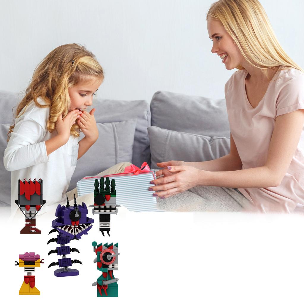 5 Pieces Guardians Of The Character Building Toys, Collectible 1.77inch Action Figures Building Toys For Kids Birthday Gifts