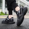 Men's sports shoes spring new men's shoes fashion casual shoes student lightweight dad shoes men's breathable fly-woven men's shoes