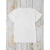 Blueberry Print T-shirt, Short Sleeve Crewneck Casual Top, Summer and Spring, Women's T-shirt.