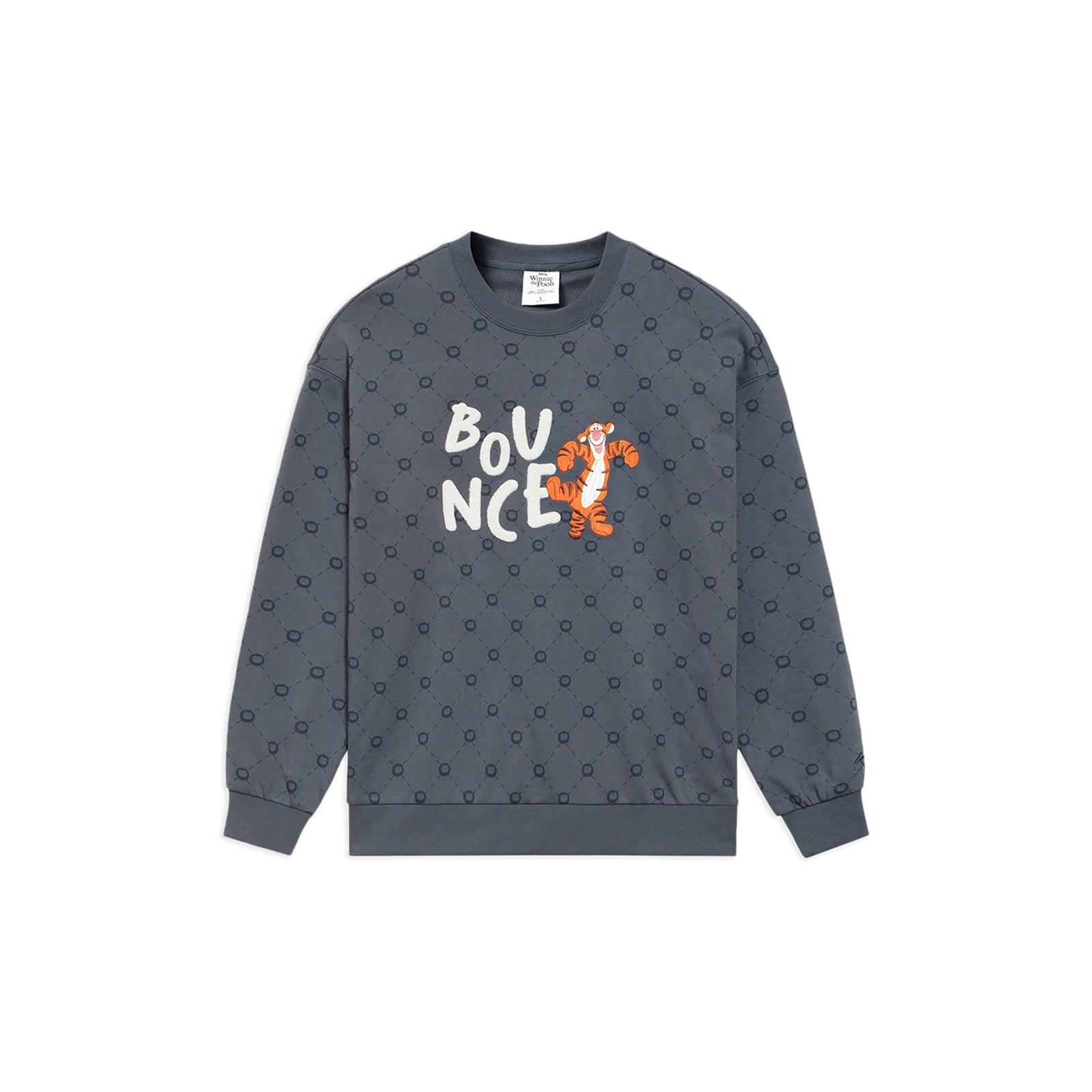Li-Ning x Disney Graphic Sweatshirt  Storm Grey  Men s AWDS557-3 XL