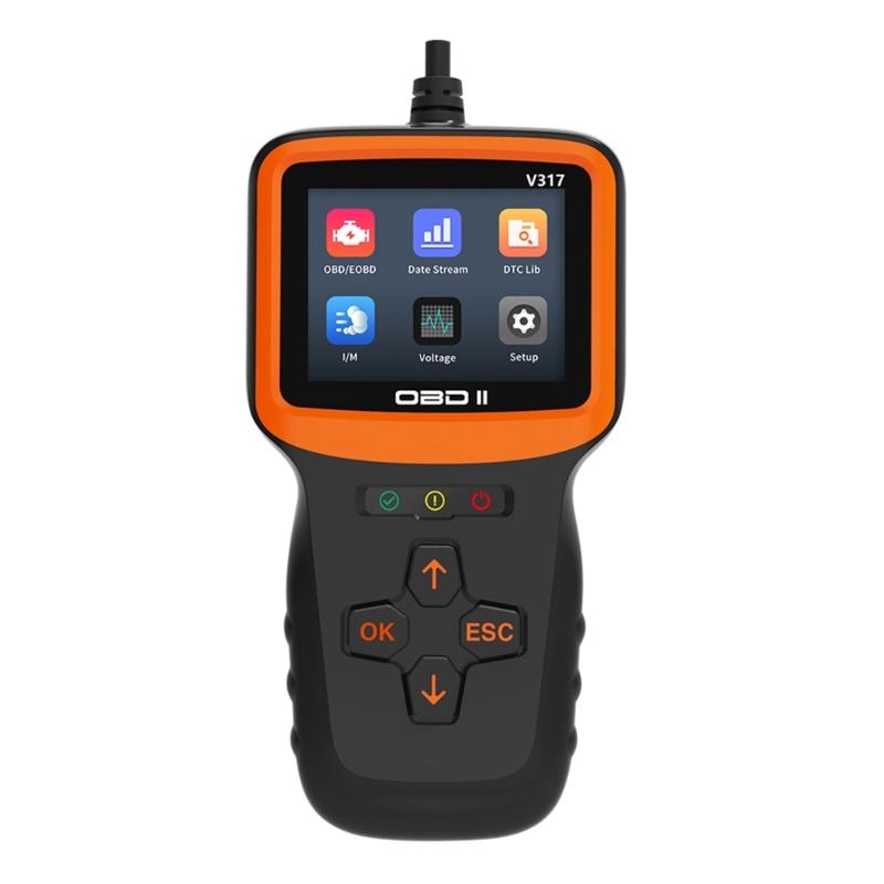 Automotive Code Reader Fault Detector OBDII EOBD Diagnostic Tool Professional Car Diagnostic Tool Engine Fault Diagnosis 1