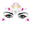 Body Art Rhinestones Stickers Crystal Face Jewels Make Up Festival Face Gems Glitter Face Tattoos For Festival Party Dressing Up