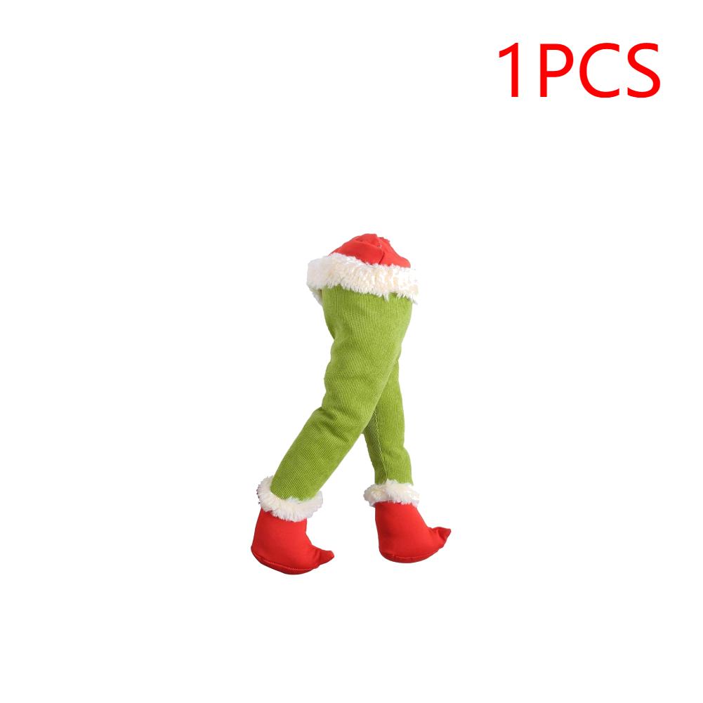 

Christmas Tree Decoration Santa Claus Legs Plush Door Decor Santa Claus Elf Leg Christmas Decor For Home Hanging Ornaments 2025