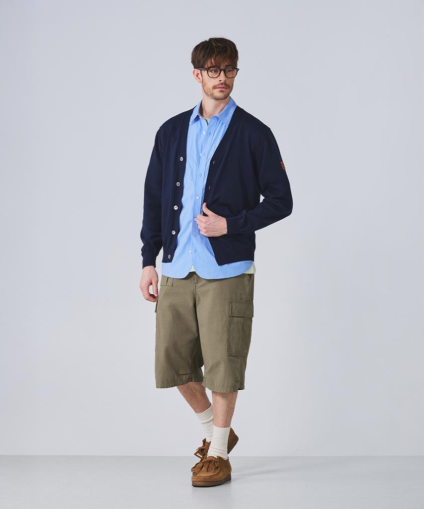 Geonjiulleunseu British Army M65 Shorts - Olive