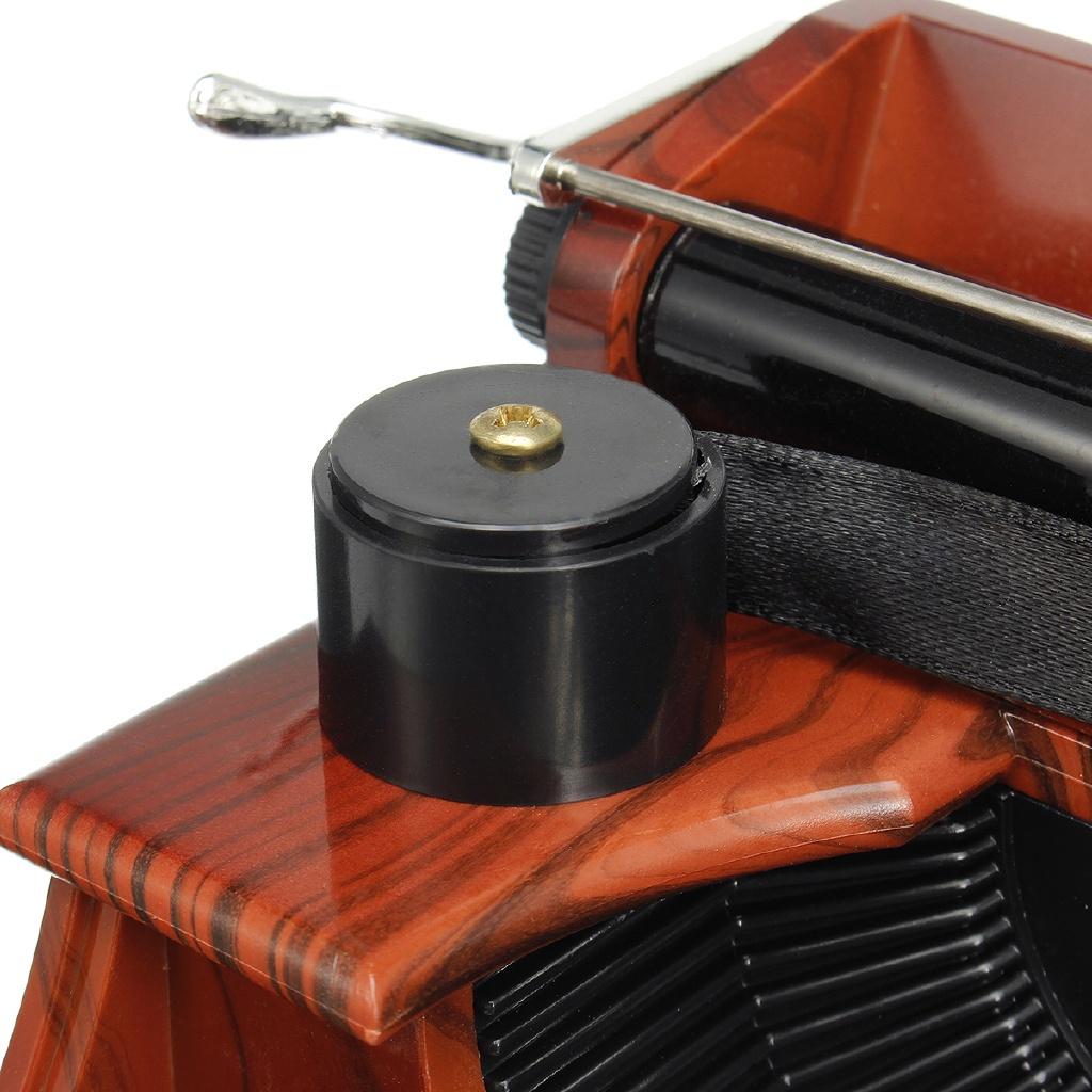 Phonograph Jewelry Music Box Retro Typewriter Rotating Music Box Classic Home Decor Sewing Machine