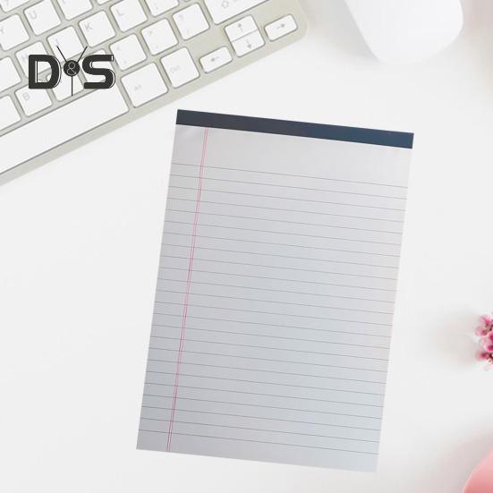 4Pcs Color Notepad 50 Sheets Printing Lined Paper Pads Duplex Printing Notebook Note-taking Paper Set Office Stationery Supplies